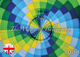 MONATSWANDKALENDER 2026 DIN A3 ENGLISCH